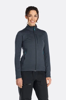 Женская флисовая кофта Rab Graviton Jacket Womens 8 Темно-сірий