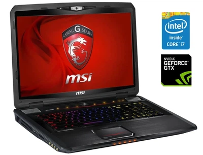 Игровой ноутбук MSI GT70 2OC / 17.3" (1920x1080) TN / Intel Core i7-4700MQ (4 (8) ядра по 2.4 - 3.4 GHz) / 32 GB DDR4 / 256 GB SSD + 1000 GB HDD / nVidia GeForce GTX 770M, 3 GB GDDR5, 192-bit / WebCam / DVD-ROM б/у