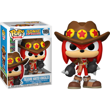 Фигурка Funko Pop Фанко Поп Sonic the Hedgehog Еж Соник Treasure Hunter Knuckles Охотник за сокровищами Наклз