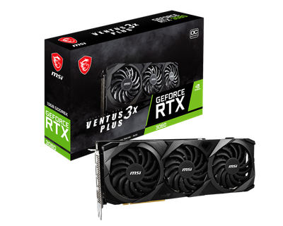 Відеокарта MSI GeForce RTX 3080 VENTUS 3X OC 10GB GDDR6X (GeForce RTX 3080 VENTUS 3X 10G OC:5) Б/в