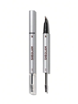 Карандаш для бровей 2 в 1 Sheglam Real Flow Laminating Brow Pen/Stylo A Sourcils Laminant Real Flow, Auburn, 1.1g/ 0.4 ml