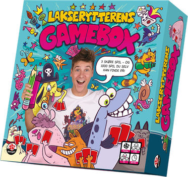 Gra planszowa Danspil Lakserytterens Gamebox (edycja duńska) (5711699140995)