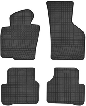 Комплект автомобільних килимків Frogum Basic El Toro для Volkswagen Passat B6 2005–2010 / Passat B7 від 2010 / CC від 2008 Чорний 4 шт (5906764032224)