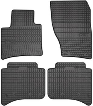 Комплект автомобільних килимків Frogum Basic El Toro для Porsche Cayenne II 2010–2018 / Volkswagen Touareg II 2010–2018 Чорний 4 шт (5907377542452)