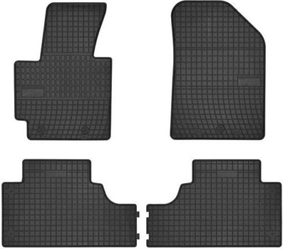 Dywaniki samochodowe Frogum Basic El Toro do Kia Soul II 2013–2019 Czarne 4 szt (5907377542094)