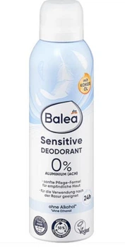 Дезодорант Balea Sensitive 0% 200 мл – нежная защита для чувствительной кожи без алюминия