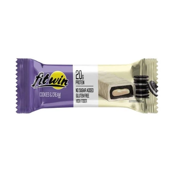 Протеїновий батончик Fitwin Bar No Sugar Added (60 g) cookies & cream