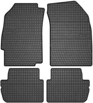 Dywaniki samochodowe Frogum Basic El Toro do Chevrolet Spark 2010–2015 Czarne 4 szt (5907377541141)