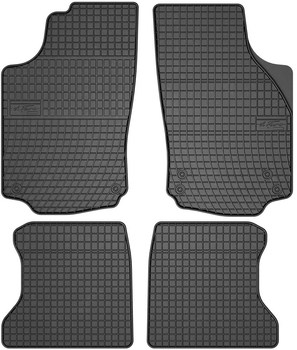 Комплект автомобільних килимків Frogum Basic El Toro для Opel Combo C 5-місна 2001–2011 Чорний 4 шт (5907377542100)