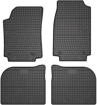 Dywaniki samochodowe Frogum Basic El Toro do Audi 100 C4 1991–1994 / Audi A6 C4 1994–1997 Czarne 4 szt (5907377541349)