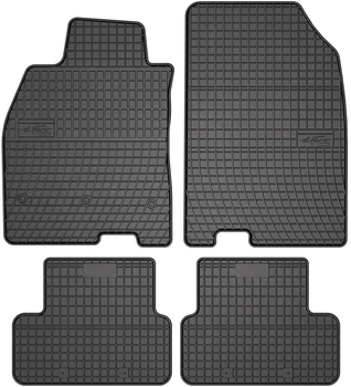Dywaniki samochodowe Frogum Basic El Toro do Renault Fluence 2010–2016 Czarne 4 szt (5907377540939)