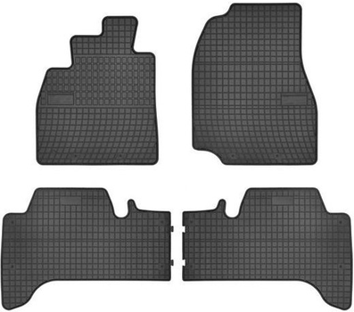 Комплект автомобільних килимків Frogum Basic El Toro для Toyota Land Cruiser 100 1998–2007 Чорний 4 шт (5907377541363)