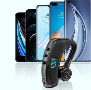 Bluetooth гарнитура блютуз музыка наушник с экраном заряда Vaorlo V9