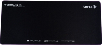 Podkładka pod mysz i klawiaturę TERRA Mousepad XXL NEON Gaming Black/Purple (2810725)