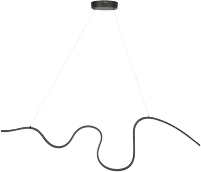 Люстра Berger 7023-PL-25 Black LED 25 Вт 4000К для кухни, спальни, прихожей