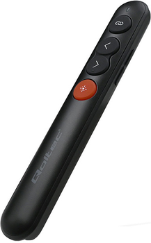 Prezenter Qoltec Laser Presenter Black (5901878506319)