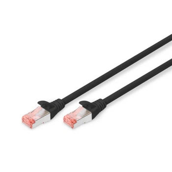 Патч-корд 5м, CAT 6 S-FTP, AWG 27/7, LSZH, black Digitus