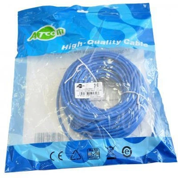 Патч-корд Atcom 20м RJ-45 CCA