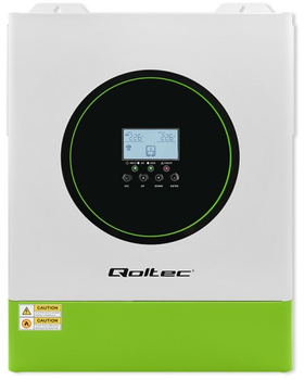 Hybrydowy inwerter Qoltec 11 kW 160A 48V MPPT BMS Sinus  Wi-Fi option (5901878538624)