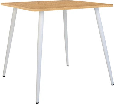 Обідній стіл Nowy Styl MODERN ordf LITE WHITE (18) 700x700x750 Дуб кам'яний