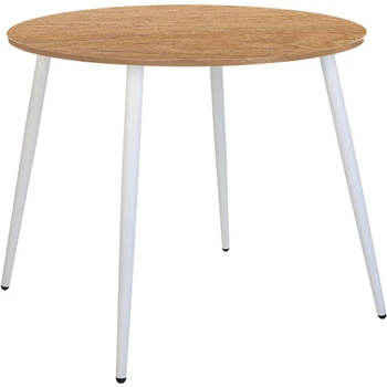 Обеденный стол Nowy Styl MODERN ordf LITE WHITE (18) D900x750 4L Дуб каменный