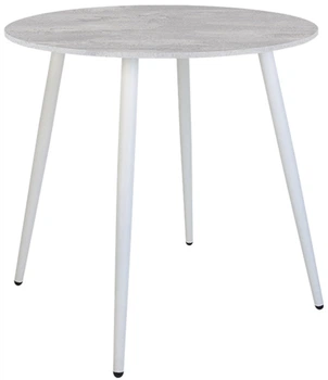 Обеденный стол Nowy Styl MODERN ordf LITE WHITE (18) D700x750 4L Бетонный камень