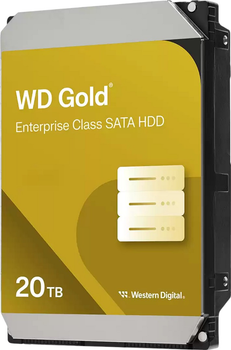 Dysk twardy Western Digital Gold Enterprise Class 20TB 7200rpm 512MB WD203KRYZ 3.5" SATA III