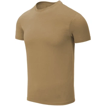 Футболка Helikon з органічної бавовни Slim, Coyote, XS
