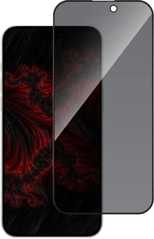 Защитное стекло антишпион Intaleo Privacy для Apple iPhone 15 Pro Black (1283126591990)