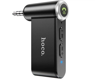 FM-модулятор Hoco E58 автомобильный трансмиттер AUX Bluetooth 3.5mm Черный (087r)