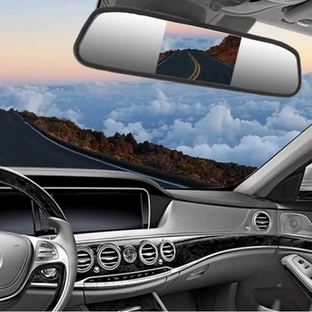 Автозеркало с монитором Idial 4.3" TFT + камера заднего вида