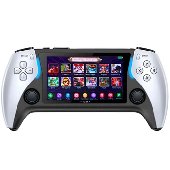 Игровая консоль BauTech портативная PROJECT X с предустановленными играми Белый (1015-865-00)