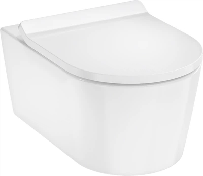 Унитаз подвесной с сиденьем HANSGROHE ELU PURA S 62025450