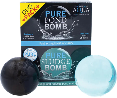 Комплекс быстродействующих бактерий Evolution Aqua Pond Bomb Duo Pack (PUREPBSLDUO)