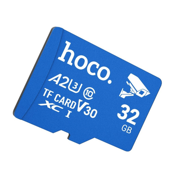 Карта памяти Hoco microSDHC 32Gb A2 V30 (UHS-1 U3) (Class 10) (R-100 Mb/s, W-30 Mb/s) для Full HD и 4К