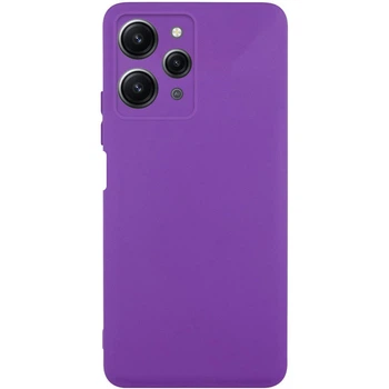 Чохол на Xiaomi Redmi 12 / для Ксяомі, сяомі, ксіомі редмі 12 силікон Фіолетовий / Purple
