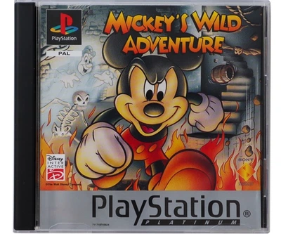 Mickeys Wild Adventure Platinum (PS1) PAL Б/У