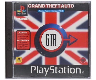Grand Theft Auto: London 1969 - GTA (PS1) PAL Б/У
