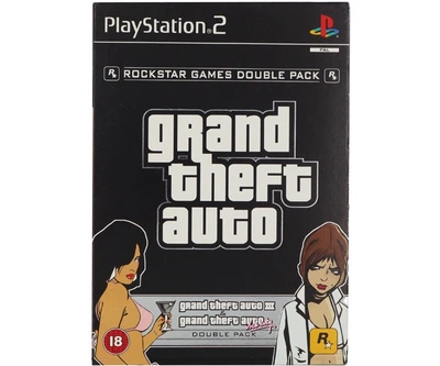 Grand Theft Auto Double Pack - GTA (PS2) PAL Б/У
