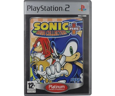 Sonic Mega Collection plus Platinum (PS2) PAL Б/У
