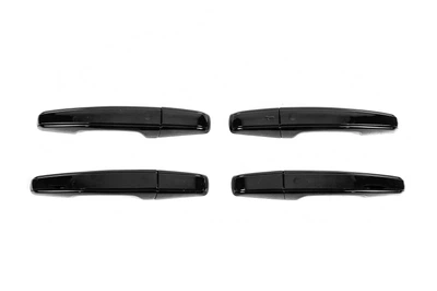 Накладки на ручки дверей (4 шт, черные) для Range Rover IV L405 2013-2021 гг