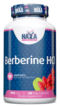 Берберін Гідрохлорид Haya Labs Berberine HCL 400 мг 60 капс