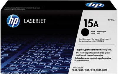 Тонер-картридж HP 15A C7115A Black (0725184518454)