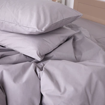 Наволочка Mirson Бязь 16-5703 Light Gray 70х70 см (2200000953308)