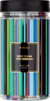 Набір зубних щіток Kundal Deep Clean Toothbrush Hard Type Жорстких туба 16 шт (8809693253920)