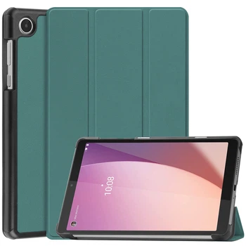 Чехол Slim Smart Cover с подставкой и автосном для планшета Lenovo Tab M8 (4th Gen) 8" TB-300XU / TB-300FU Зелёный