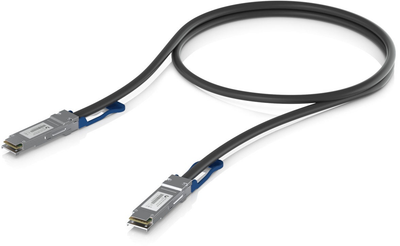 Оптичний патч-корд Ubiquiti 100G Direct Attach Cable 1 м Black (UACC-DAC-QSFP28-1M)