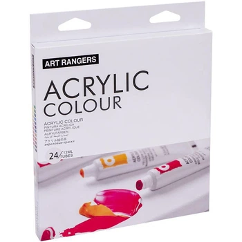 Набор акриловых красок "Art Ranger Acryliс" Bambi EA2412, 12 мл 24 цвета