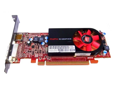 Видеокарта ATI FirePro V3800 512Mb PCI-Ex DDR3 64bit (DVI + DP)