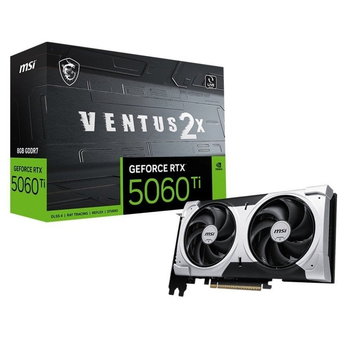 Відеокарта GeForce RTX 5060 Ti 8GB GDDR7 Ventus 2X Plus MSI (GeForce RTX 5060 Ti 8G VENTUS 2X PLUS)